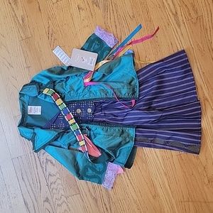 BNWT Toddler Size 3 Mad Hatter Costume